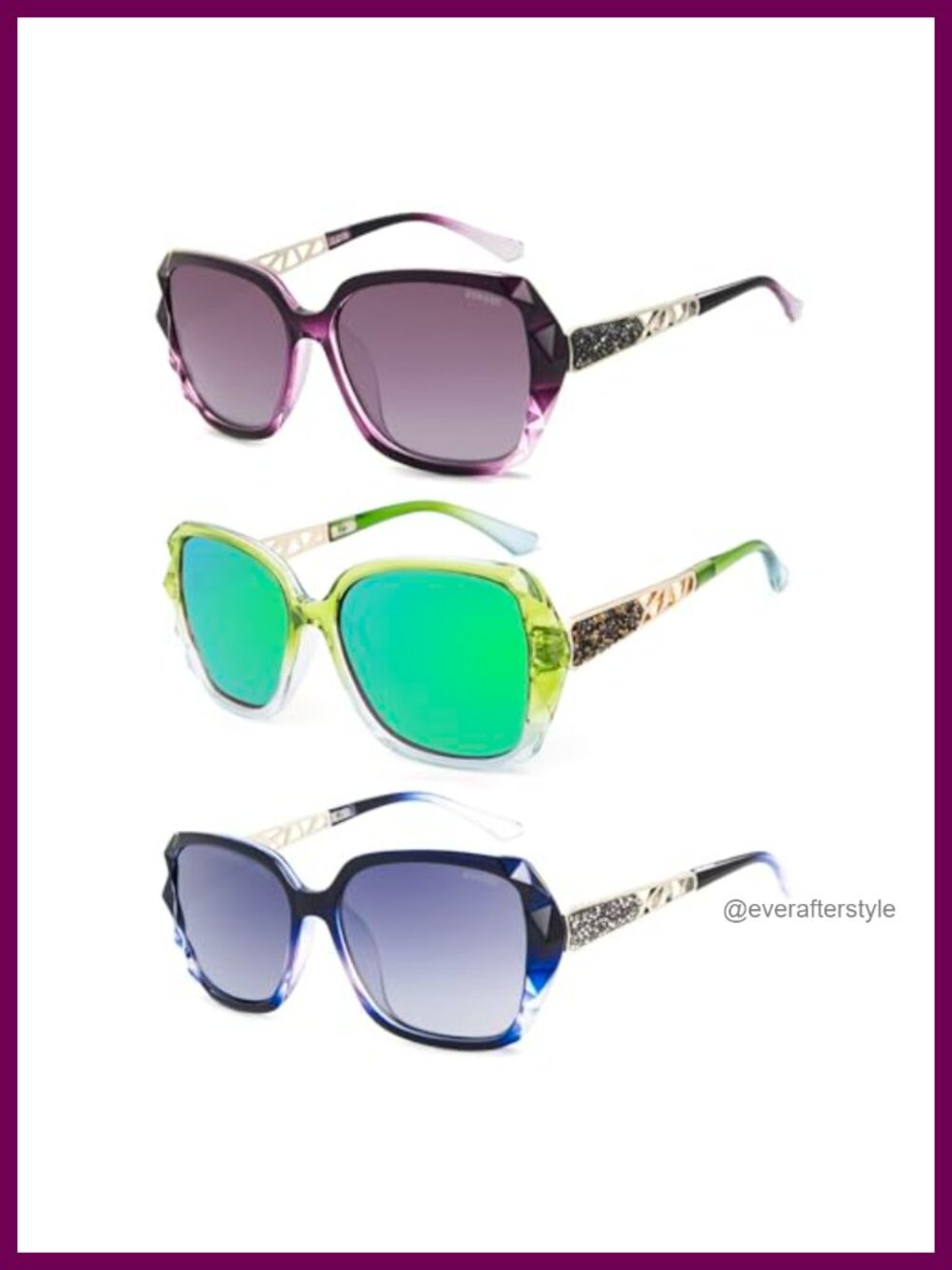 Oversized Polarized Sunglasses UV400 Full Frame Retro Shield